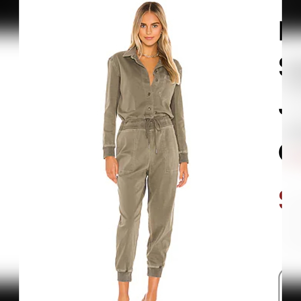 Standard James Perse Mixed Media‎ Jumpsuit 3 Large